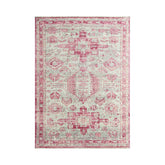Multi Size Pink, Gray Hand Knotted Arts & Crafts 100% Wool Turkish Oushak Traditional Oriental Area Rug
